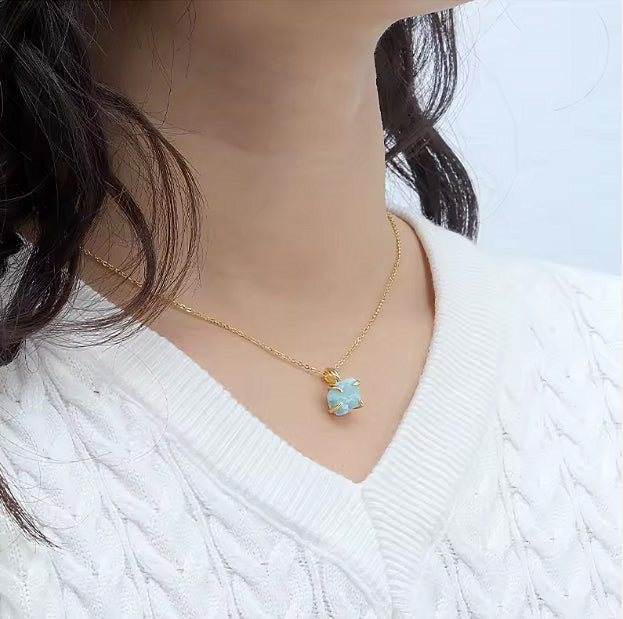 Halsband klo, Amazonite