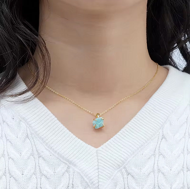 Halsband klo, Amazonite