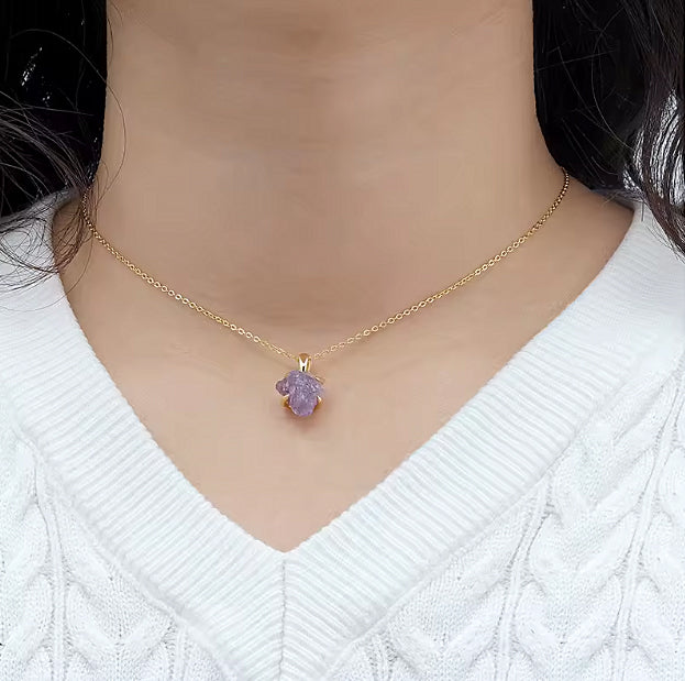 Halsband klo, Ametist